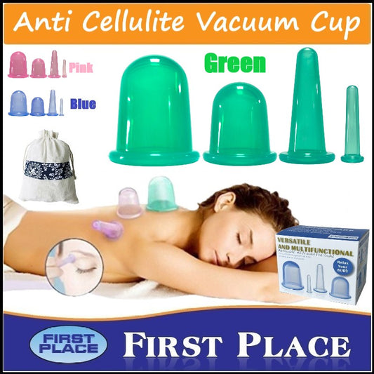 Anti Cellulite Vacuum Cups/Cupping Therapy Sets/Facial and Body Massage Cupping Set