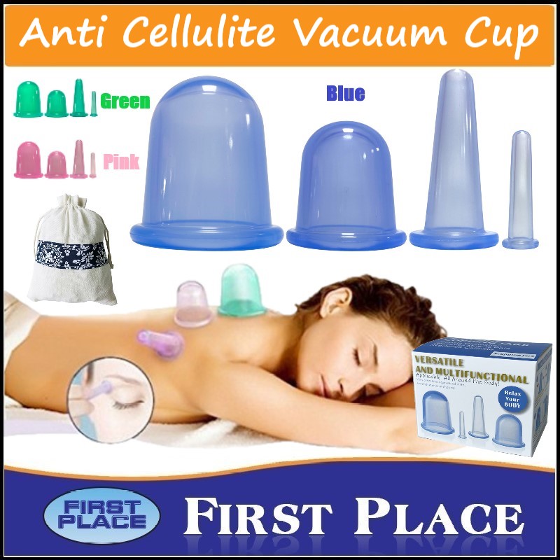 Anti Cellulite Vacuum Cups/Cupping Therapy Sets/Facial and Body Massage Cupping Set