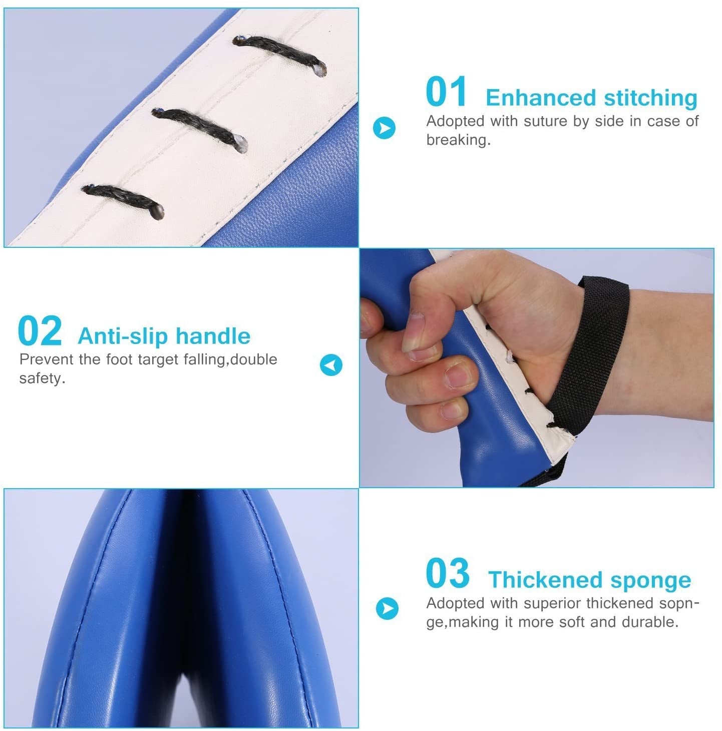 2pcs Taekwondo Double Kick Pad