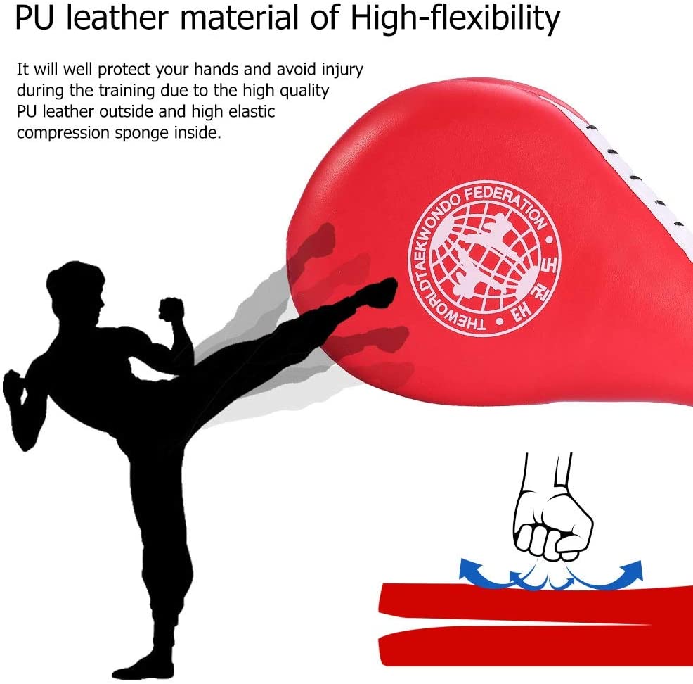 2pcs Taekwondo Double Kick Pad