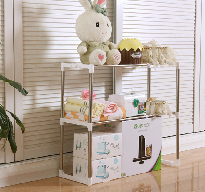 2 Tier Adjustable Storage Shelf