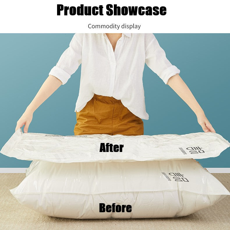 Vacuum Compression Storage Bag / Clothes/ Quilt Storage Bag Organizer /Save Space Home Organization