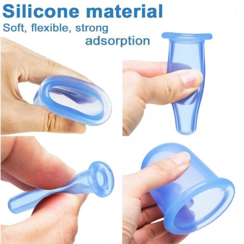 Anti Cellulite Vacuum Cups/Cupping Therapy Sets/Facial and Body Massage Cupping Set