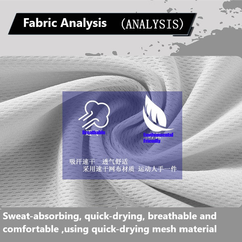 Men Singlet Sleeveless Quick Dry Elastic Tank Top