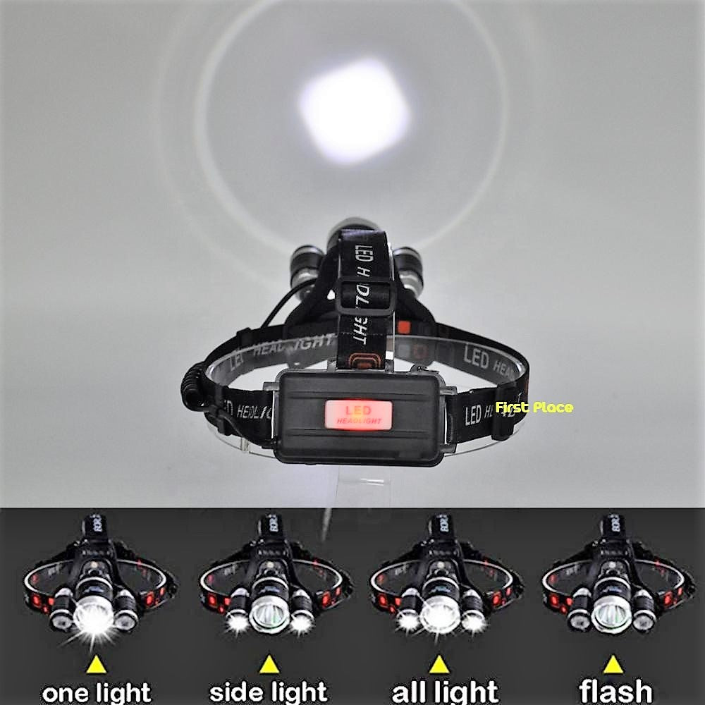 Rechargeable Led Headlamp for Travelling/Camping