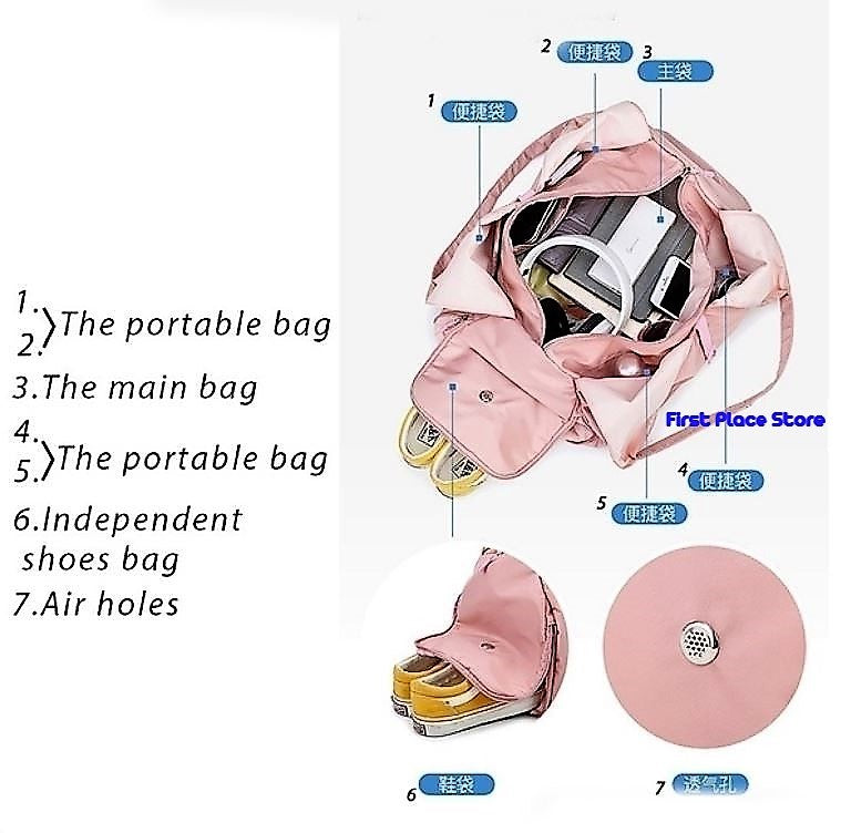 Yoga Tote Bag/Yoga Shoulder Bag