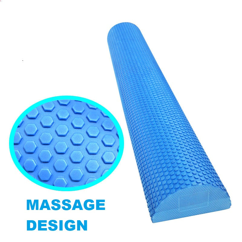 Half Foam Roller/Yoga Column/Massage Pole/ Balance Portable for Yoga/Pilates Fitness