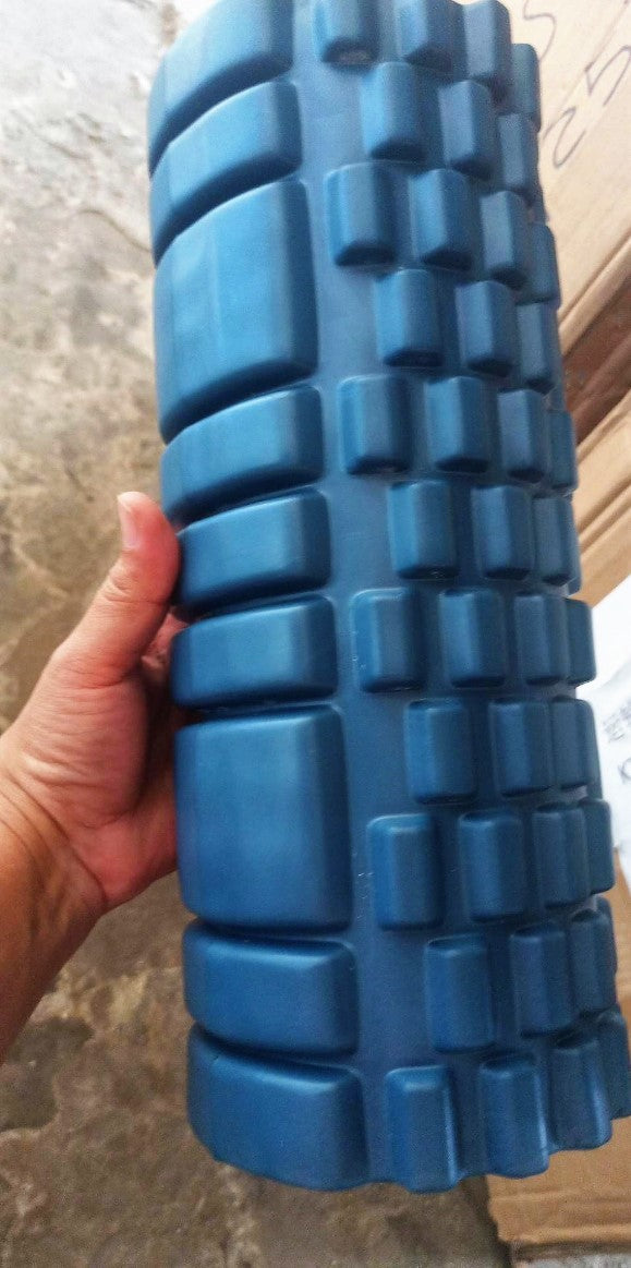33cm x 14cm Solid Core Yoga Column/Textured Massage Foam Roller
