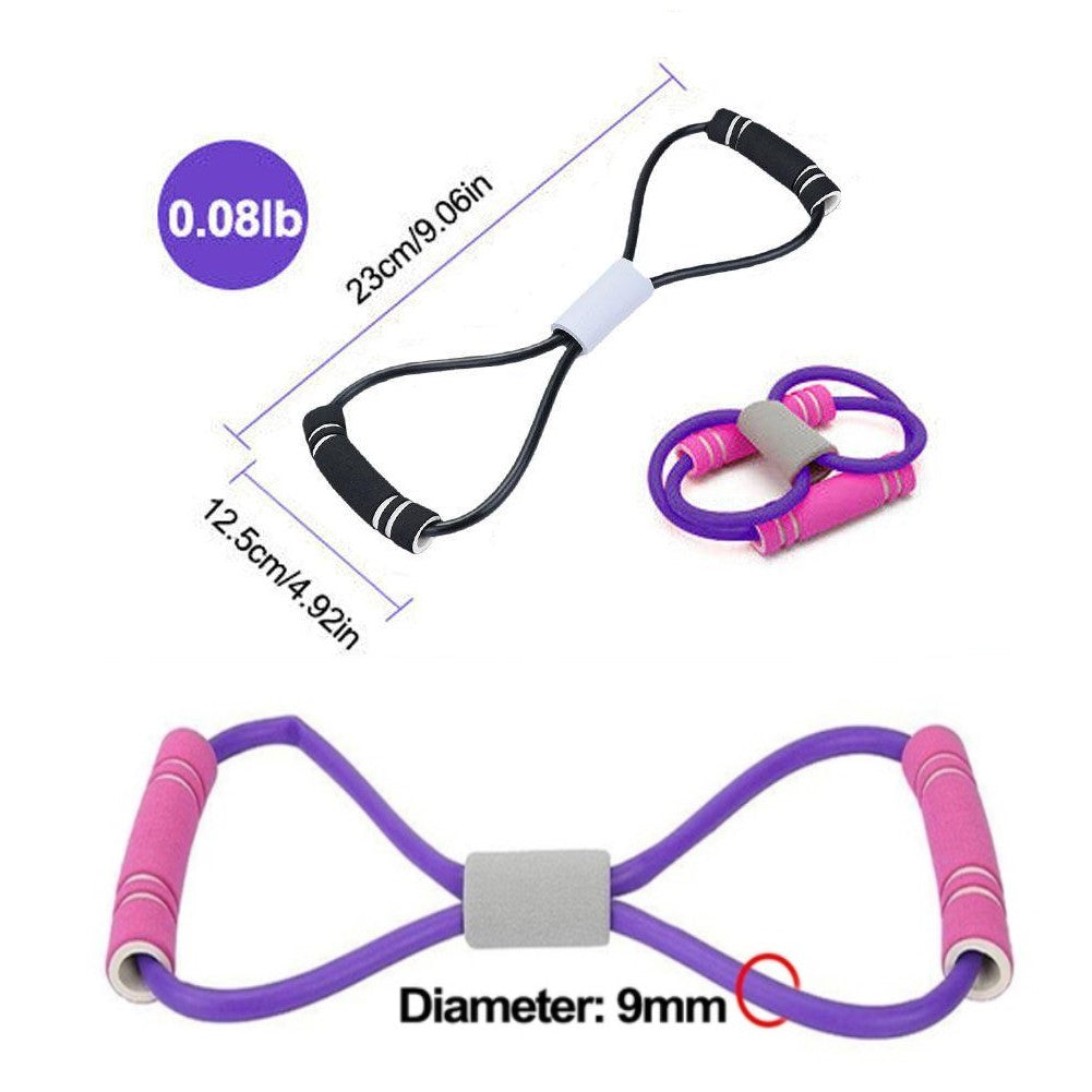 8-Shaped Resistance Band Stretch Rope