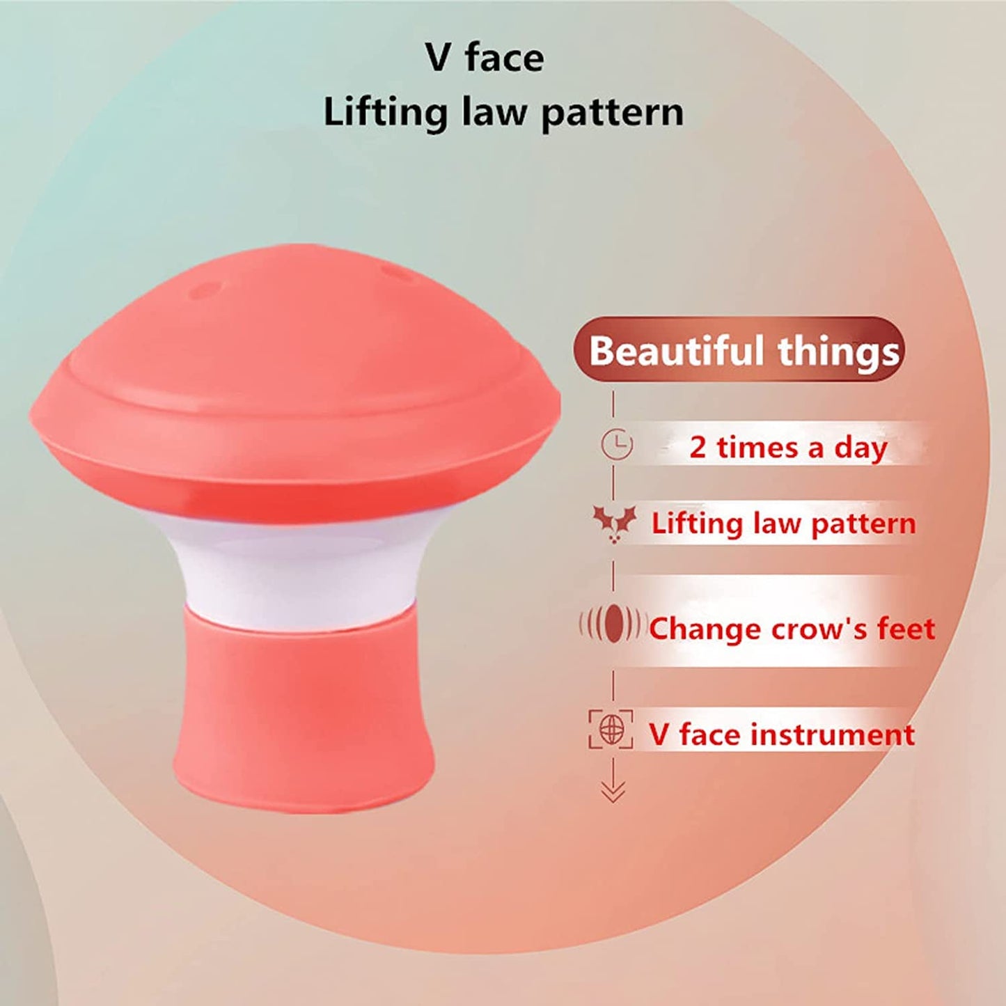 V Shaped Face Lifting/Firming/Slimming Tool, Unisex Jaw Exerciser, Reducing Double Chin and Improving Chin Line Exerciser