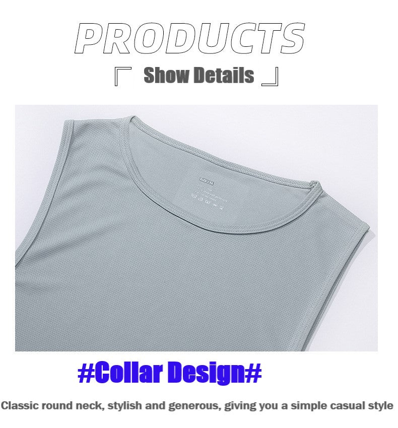 Men Gym Workout Tank Top, Body Building Shirt, Men Singlet Sleeveless Shirt