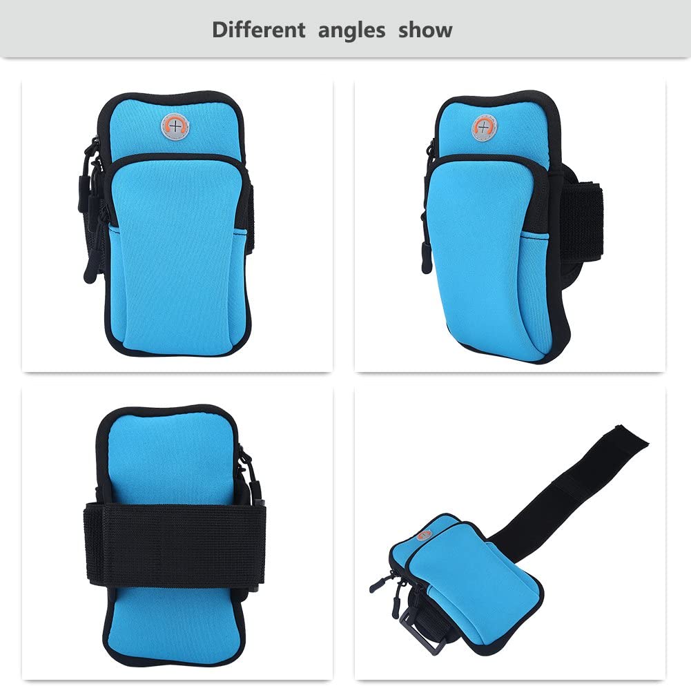 Sports Arm Band Mobile Phone Holder Bag Running Gym Armband Exercise