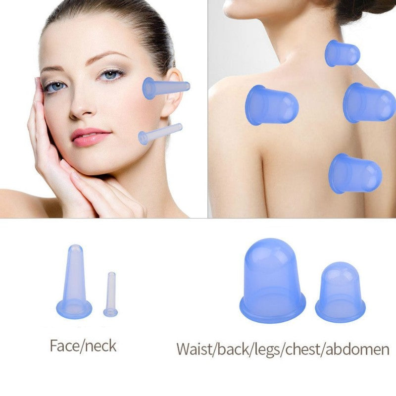 Anti Cellulite Vacuum Cups/Cupping Therapy Sets/Facial and Body Massage Cupping Set