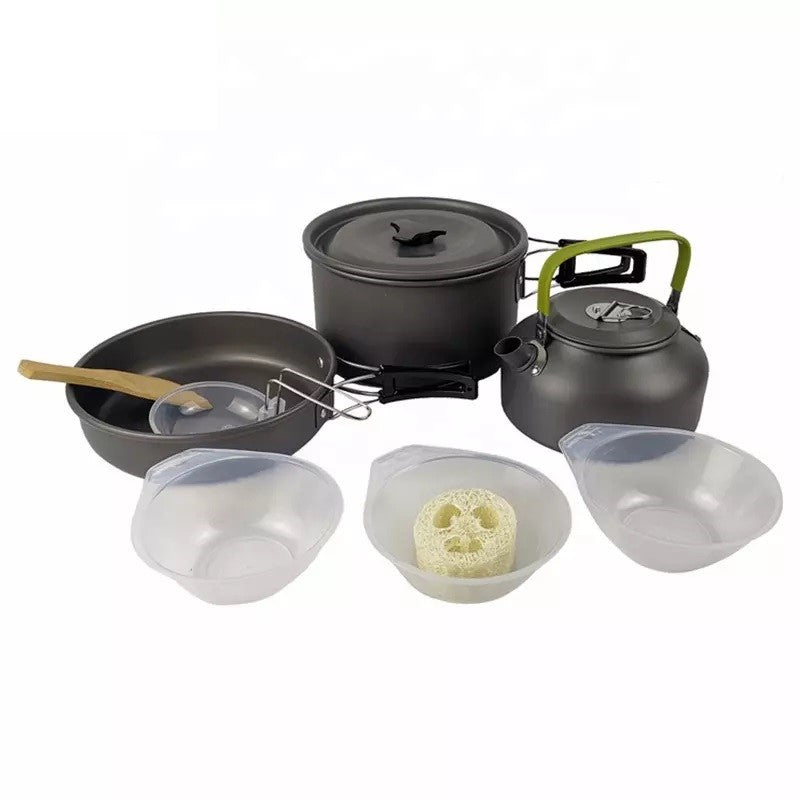Camping Cookware Set for 2-3 person