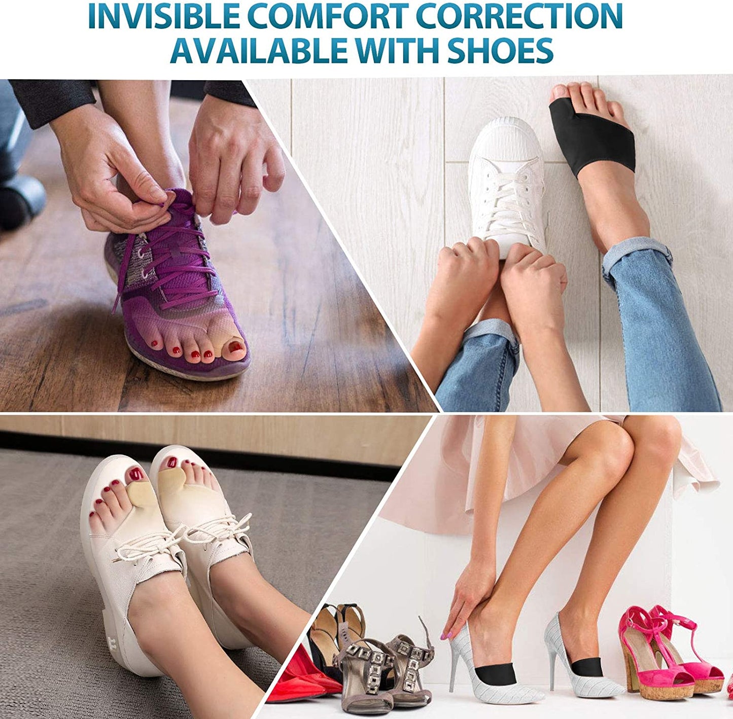 Hallux Valgus Treatment Big Toe Separators/Bunion Corrector