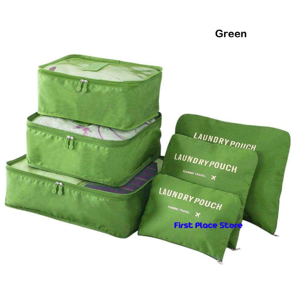 6 in 1 Travel Bags / Laundry Pouch