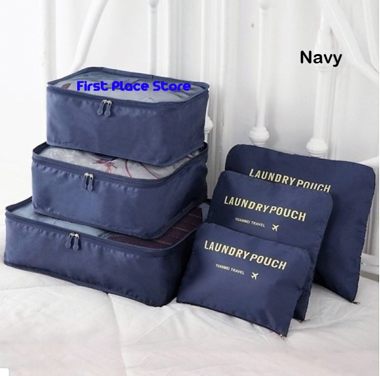 6 in 1 Travel Bags / Laundry Pouch
