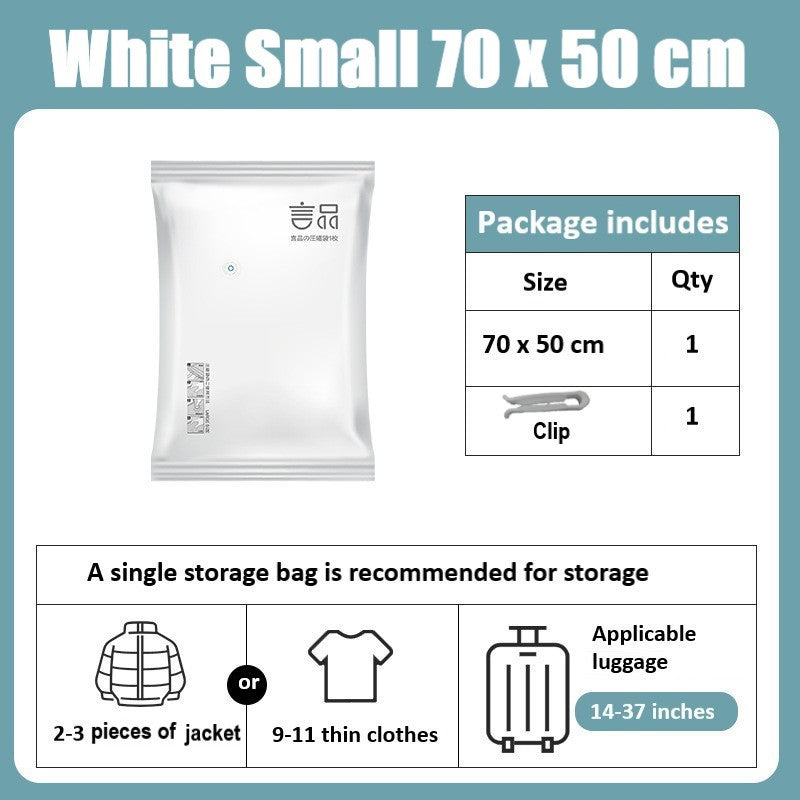 Vacuum Compression Storage Bag / Clothes/ Quilt Storage Bag Organizer /Save Space Home Organization