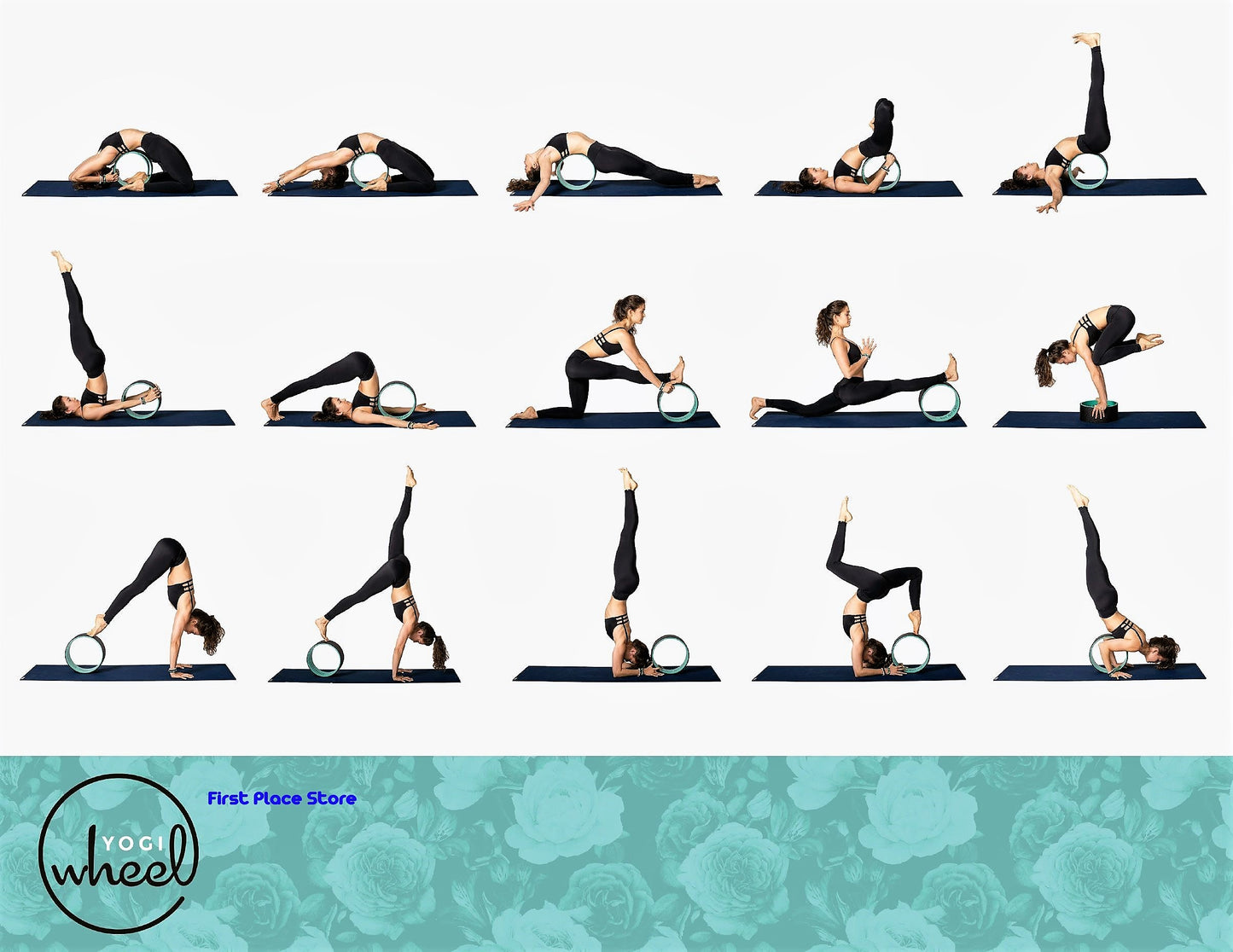 TPE Yoga Wheel/Pilates Wheel