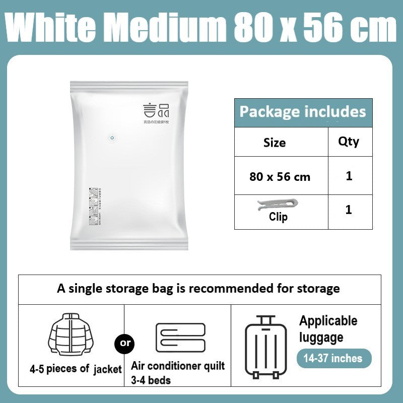 Vacuum Compression Storage Bag / Clothes/ Quilt Storage Bag Organizer /Save Space Home Organization