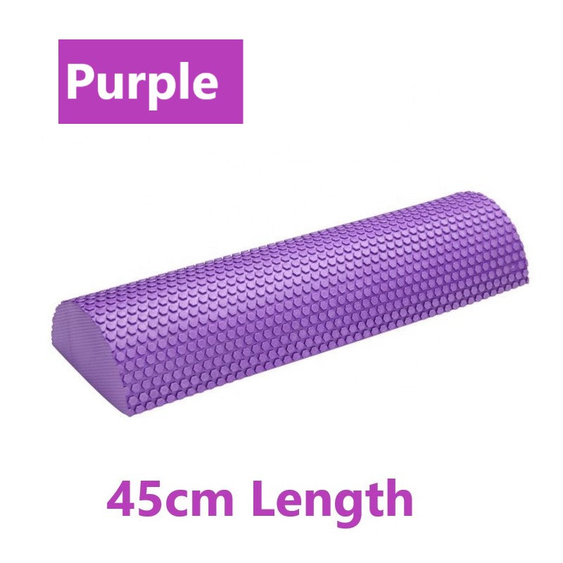 Half Foam Roller/Yoga Column/Massage Pole/ Balance Portable for Yoga/Pilates Fitness