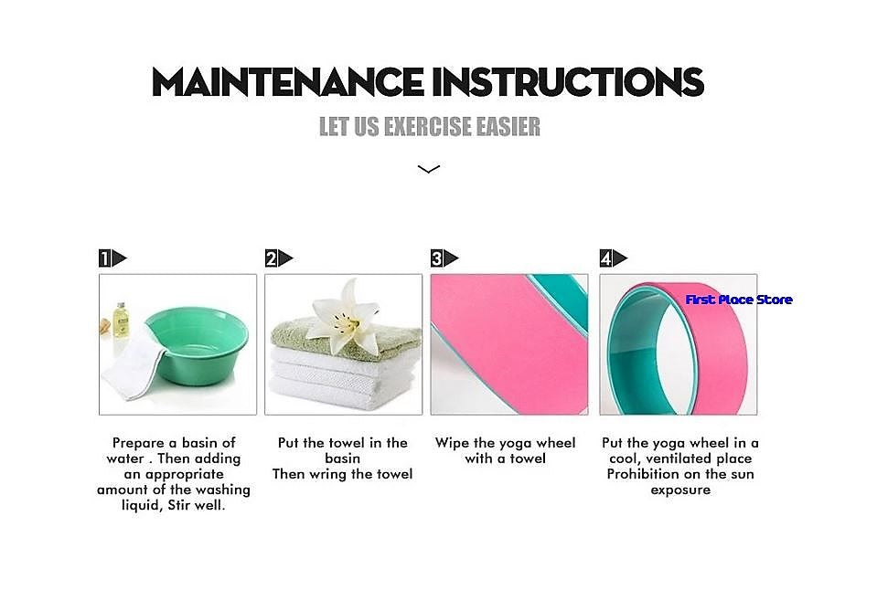 TPE Yoga Wheel/Pilates Wheel