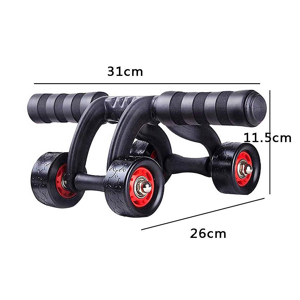 Abs Wheel with 4 Rollers