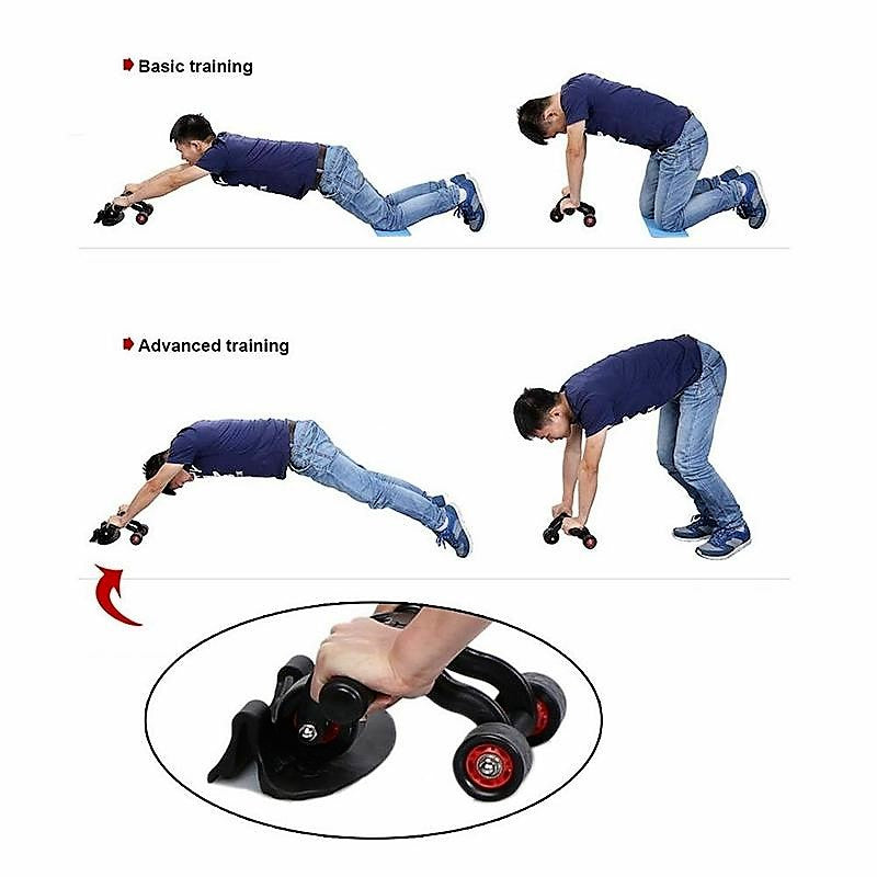 Abs wheel with 3 Rollers