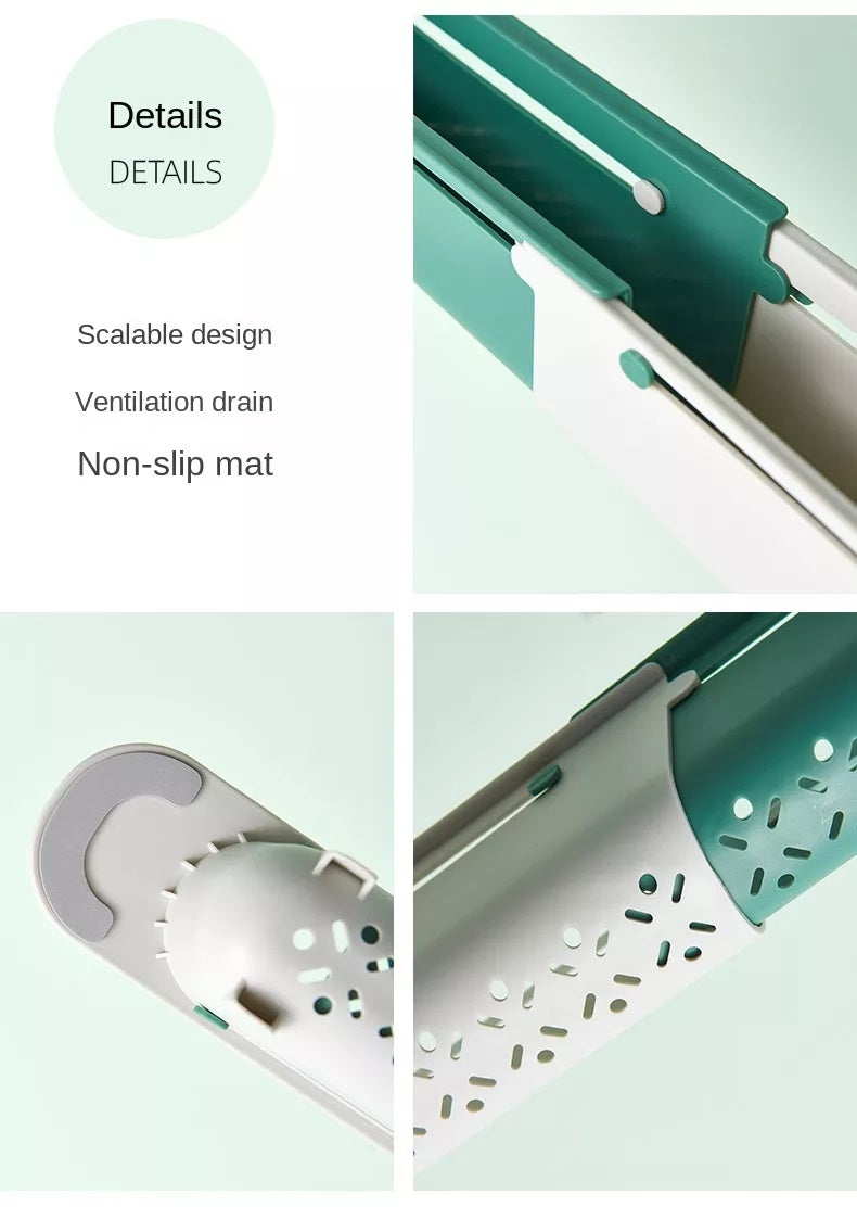 Adjustable Sponge Holder Sink Rack