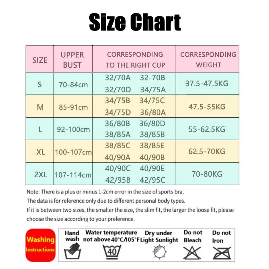 Adjustable Yoga/Fitness Sport Bra