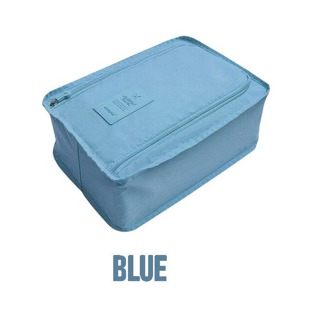 Portable /Foldable Shoe Bags Organizer Travel Storage Pouch with Zipper