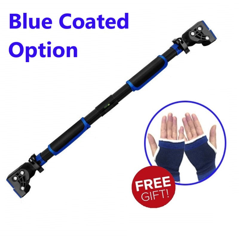 Adjustable Doorway Chin Up/Pull up Bar with Precision Level (Length 72-105 cm)