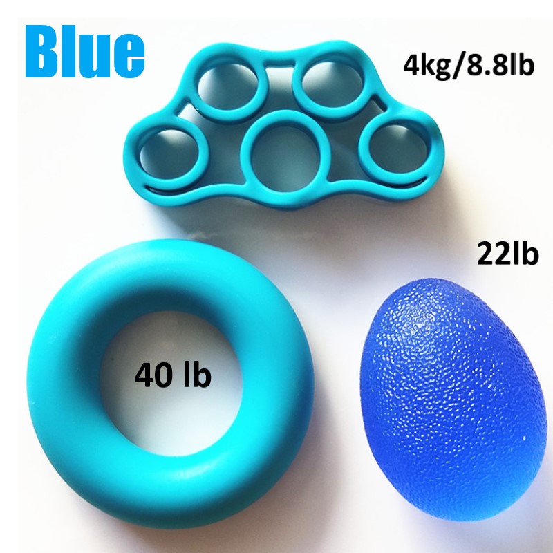 Squeeze Ball Hand Grip Strengthener, Finger Exerciser, Grip Strength Trainer, Pain Relief Workout, Forearm Grip Workout, Finger Stretcher