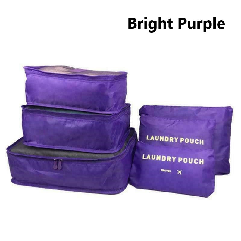 6 in 1 Travel Bags / Laundry Pouch