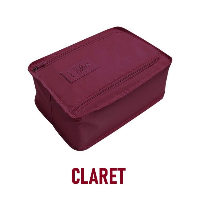 Portable /Foldable Shoe Bags Organizer Travel Storage Pouch with Zipper