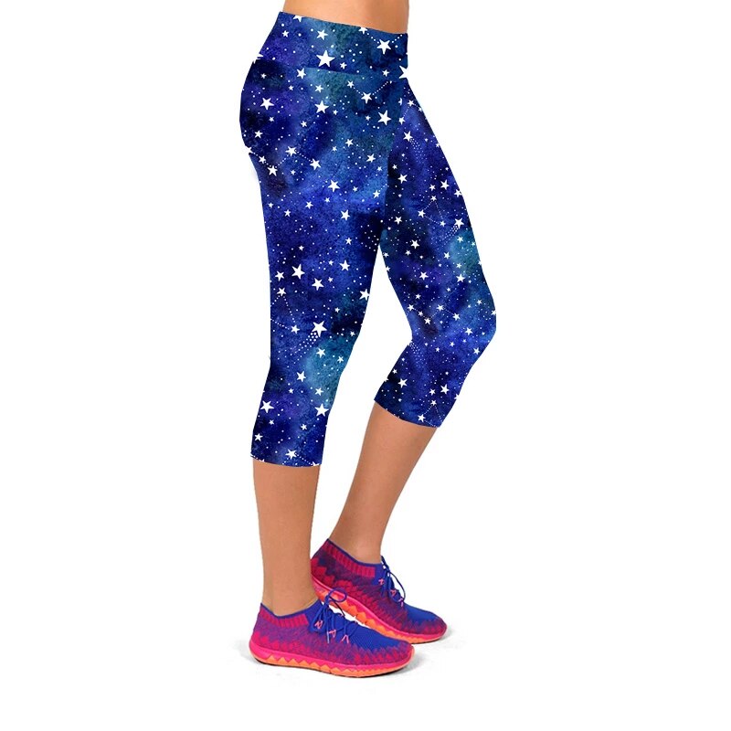 Capri  Yoga Legging/Running/Gym wear/Fitness wear/Sportwear/Yoga Pants