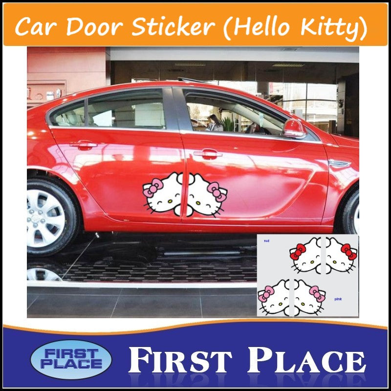 Car Sticker (Hello Kitty)