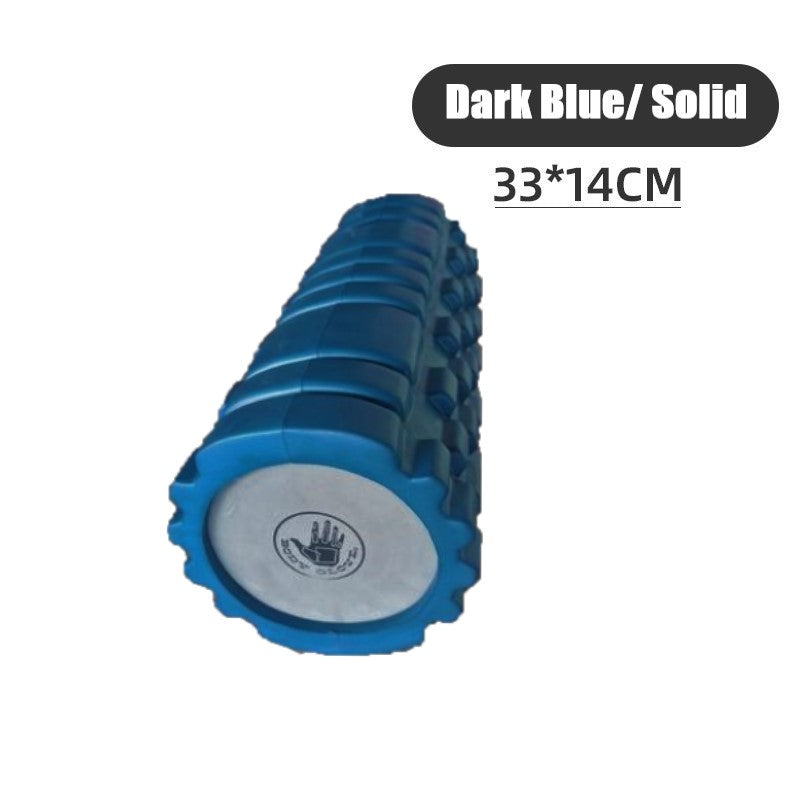 33cm x 14cm Solid Core Yoga Column/Textured Massage Foam Roller