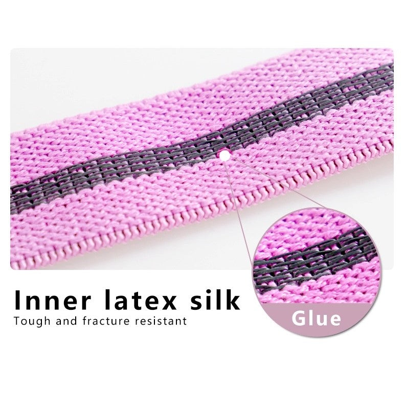 3pcs Set Fabric Yoga/Pilates Loop Bands