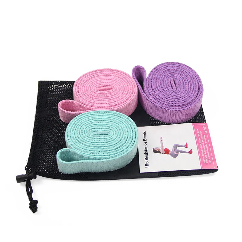 3pcs Set Fabric Yoga/Pilates Loop Bands