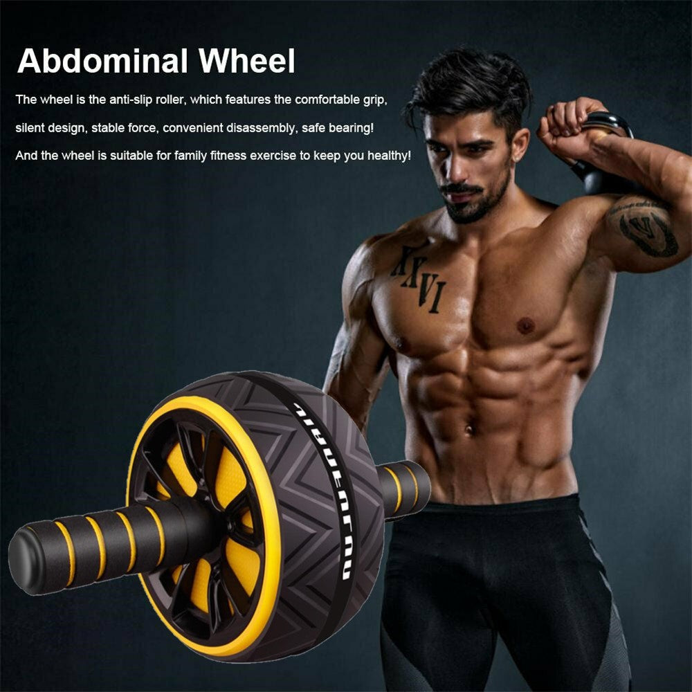 Abs Wheel/ Gym Roller Strength Training Equipment/ Drum wheel
