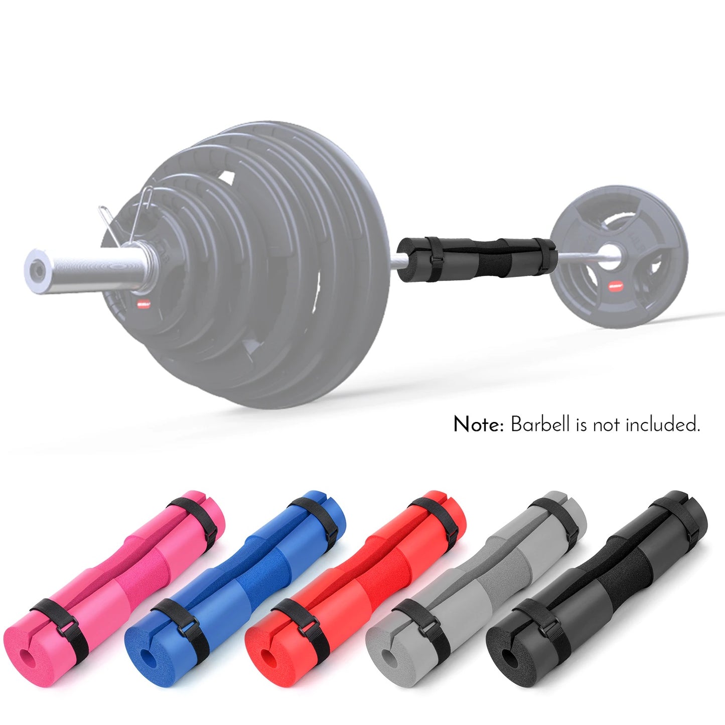 Shoulder Support/Weight Lifting Barbell Pad with belts