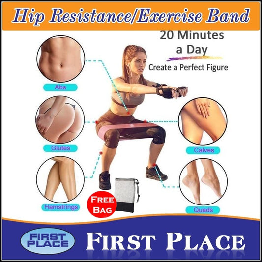 Fabric Elastic Hip resistance band
