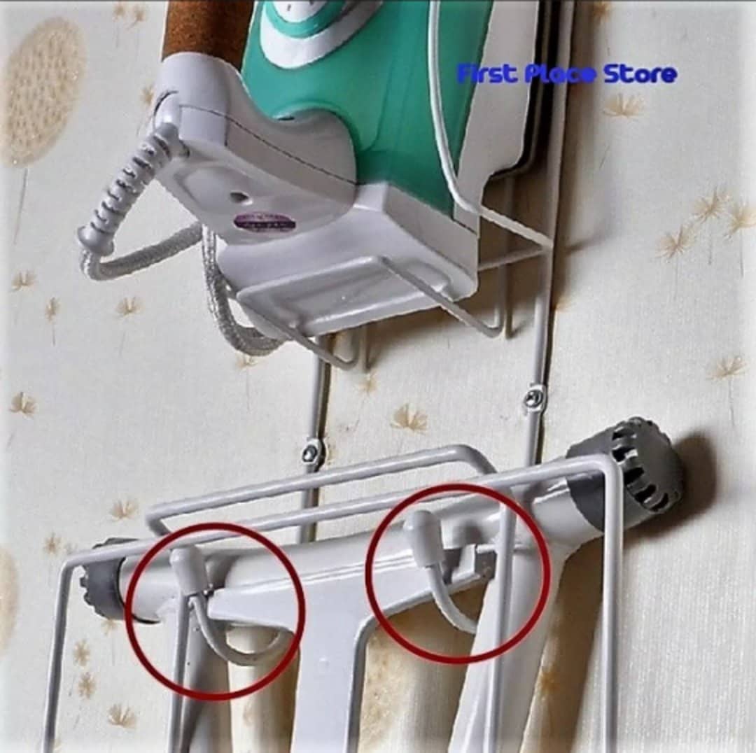 Iron and Iron Board Holder Hanger