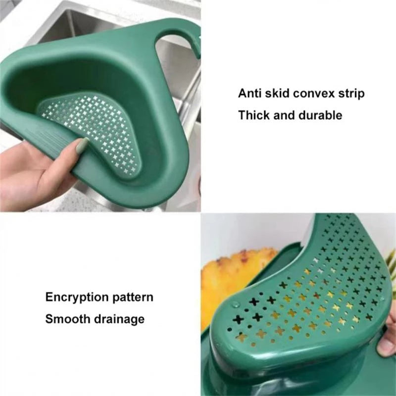 Kitchen Sink Basket Strainer/Sponge Holder
