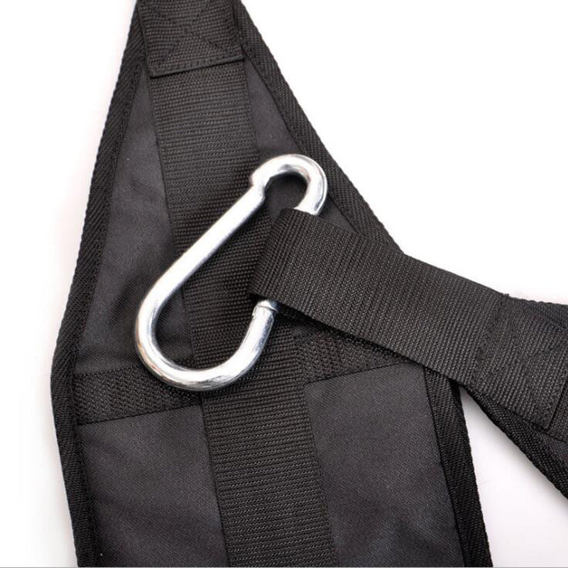 1 Pair Padded Suspender Muscle Exercise, Hanging Straps for Abdominal Muscle ,Reverse Pull, Arm and Back Workouts