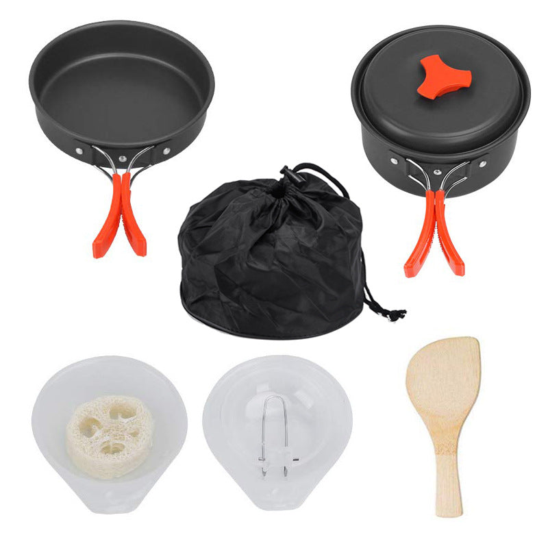 Camping Cookware Set for 1-2 person