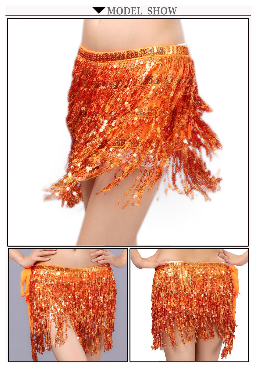 Tassel Hip Scarf/ Belly Dance Tassel Hip Scarf