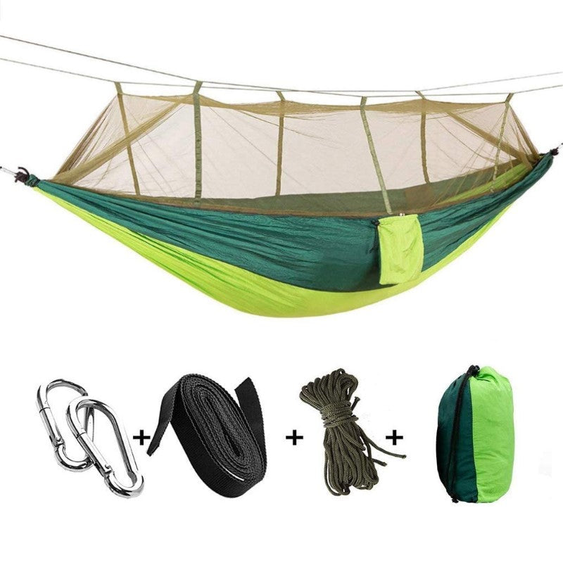 Ultra Light Outdoor Camping Hammock  With Mosquito Net