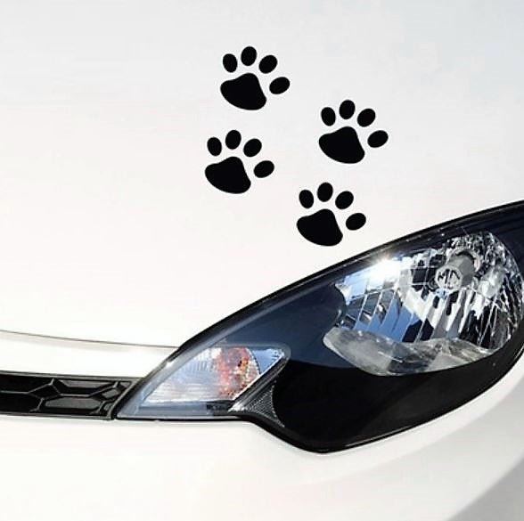 8 Paws Decoration Decals Car Stickers